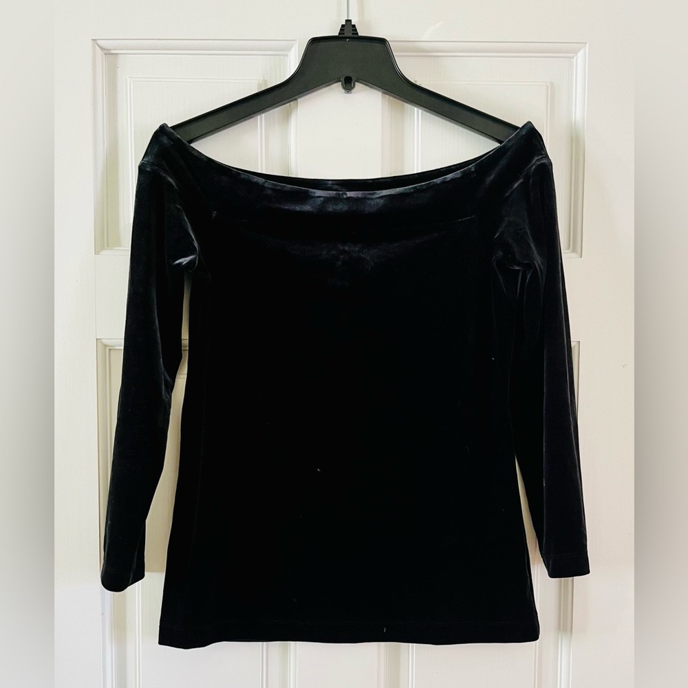 Ann Taylor Velvet Top, S